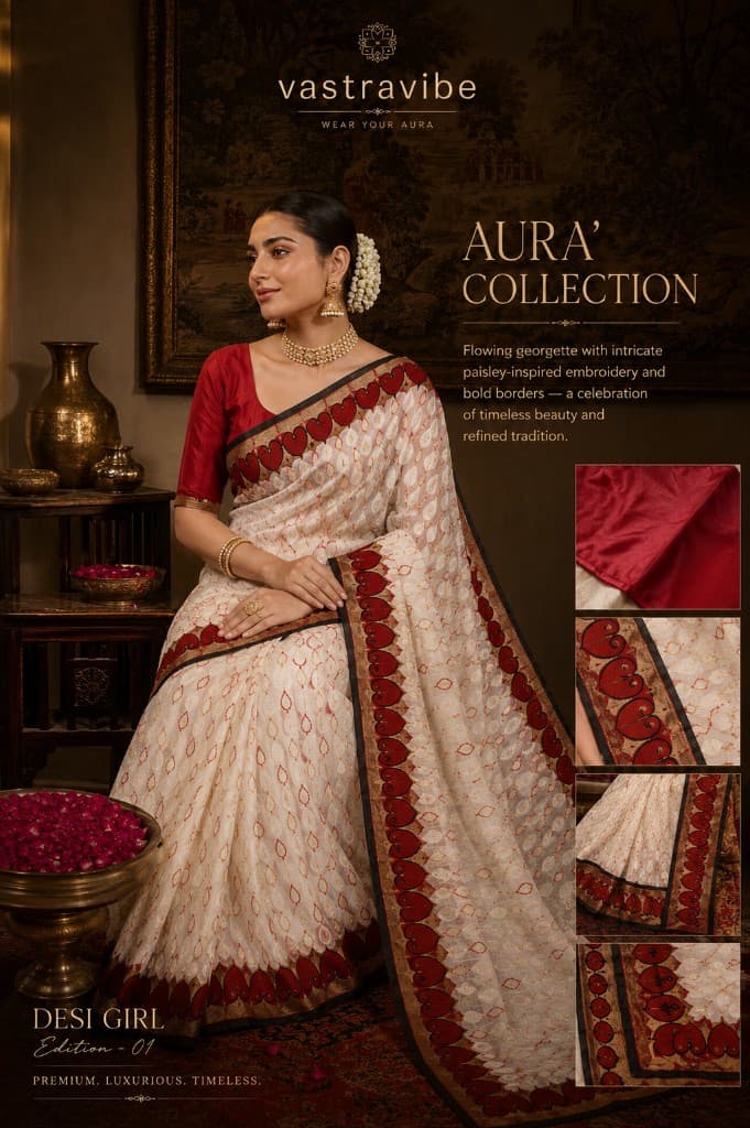 Aura Heritage Georgette
